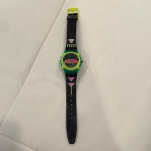 Swatch Vintage Standards 1989 Gg105 Sandy Mountain